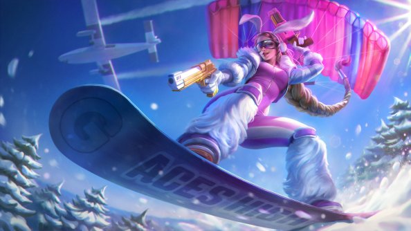 Vainglory Gwen Snow Bunny 4k