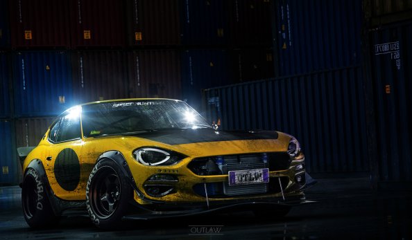 Yellow Cool Sport Car