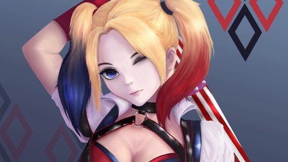 Asian Harley Quinn