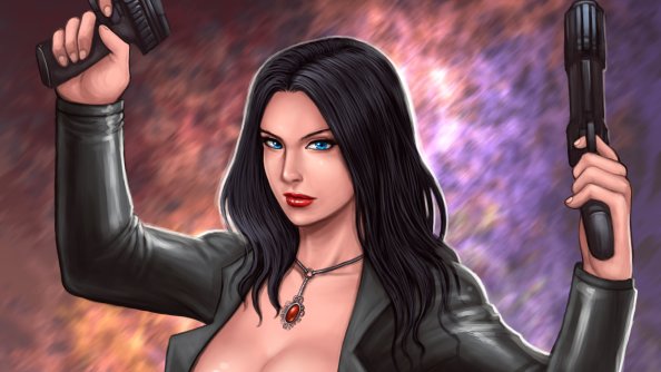 Girl With Guns Art