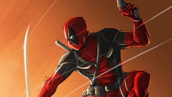 Deadpool Art Sword