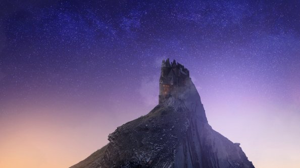 Castle On Mountains