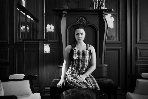 Demi Lovato Monochrome 2018