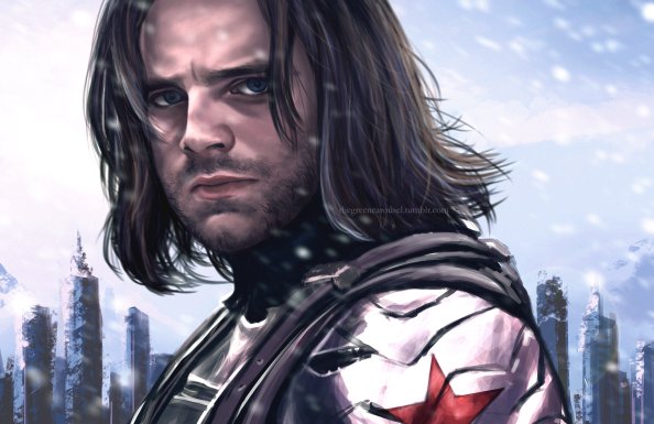 Bucky Barnes The Winter Solider Artwork