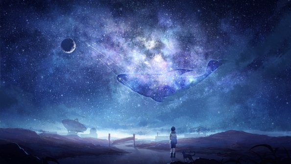 Anime Fantasy Sky 5k