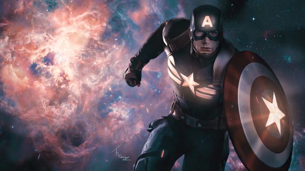 2020 Captain America 4k Artwork