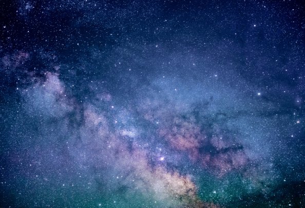5k Colorful Galaxy