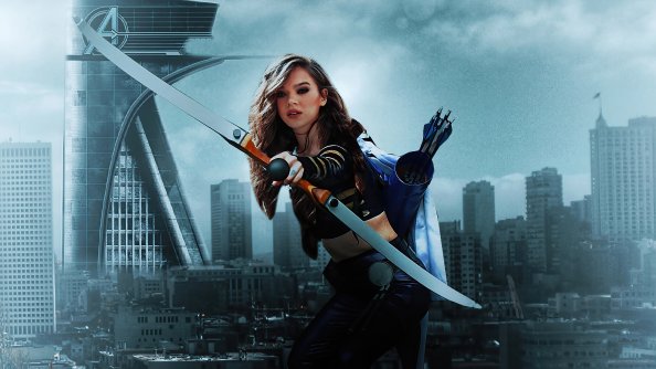 Kate Bishop Hawkeye Poster 4k