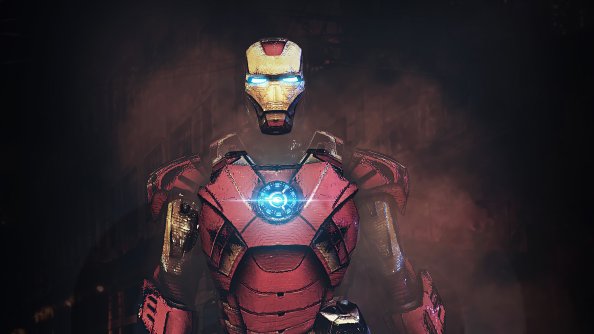 Iron Man 3d Artwork