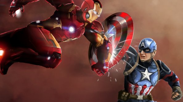 Iron Man And Captain America New