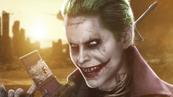 Jared Leto Joker Art 4k