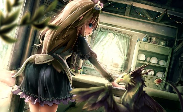 Maid Anime Girl