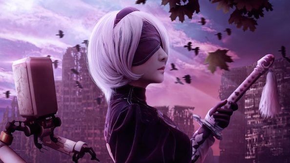 Nier Automata Evening Walk 5k