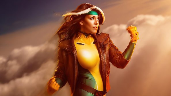 Rogue X Men Cosplay Girl 5k