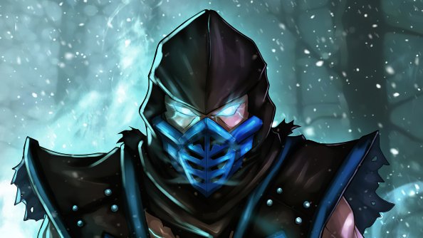 Sub Zero Mortal Kombat Artwork 4k