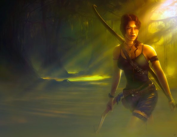 Tomb Raider Fantasy Girl 4k