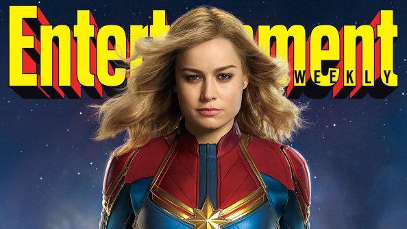 Captain Marvel Movie Entertainment Weekly