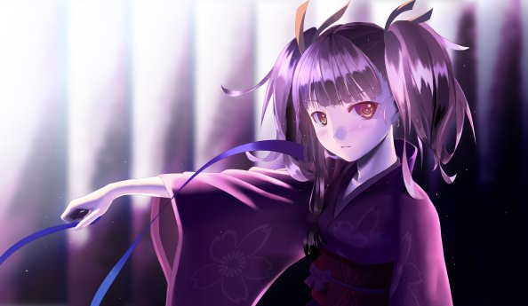 Anime Japenese Clothes Girl 4k