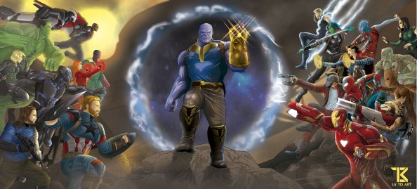 Marvel Avengers Infinity War Fan Art