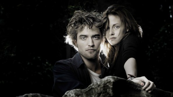 Kristen Stewart And Robert Pattinson In Twilight