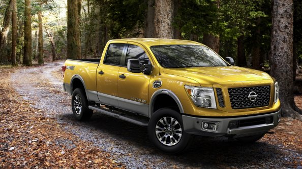 Nissan Titan Yellow