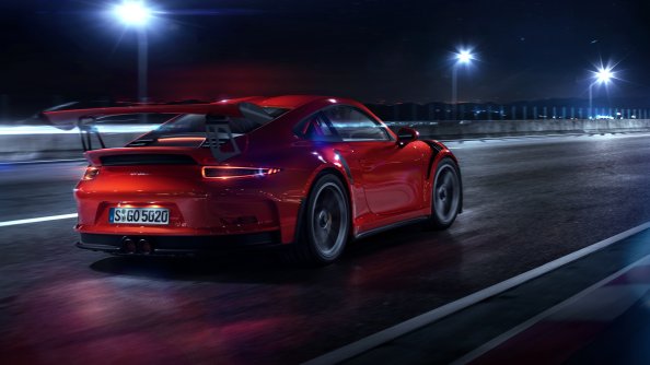 PORSCHE GT3 RS CGI Rear