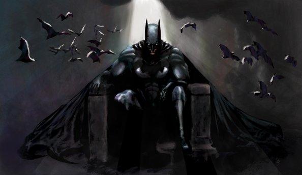 Batman Gothic Contemplation