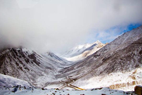 Scenic Photography Snowy Mountains
