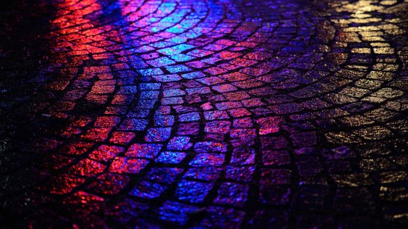 Paving Stone Reflection