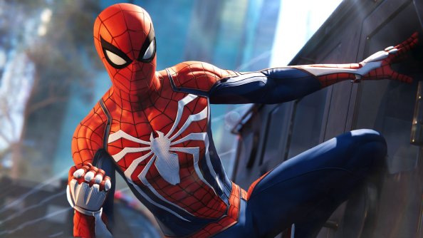 Spiderman PS4 Pro Video Game 4k