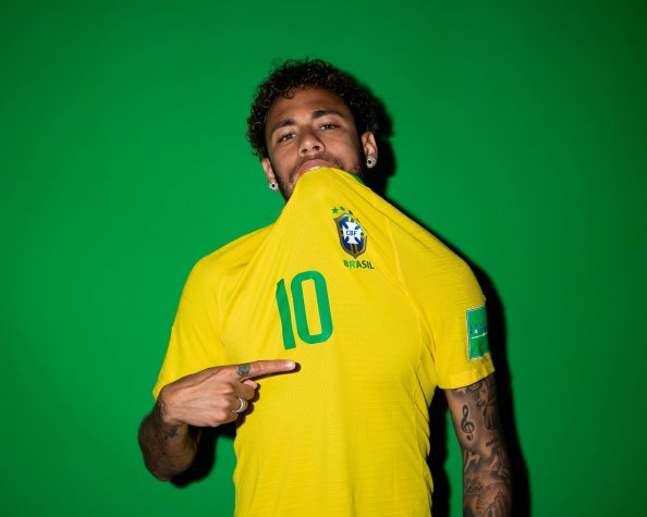 Neymar Jr Brazil Portraits 2018
