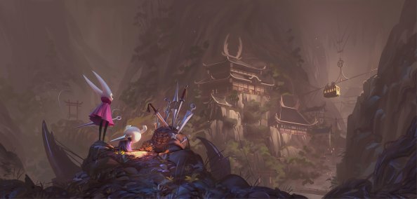 Vincent Bisschop Hollow Knight Fantasy Art 8k