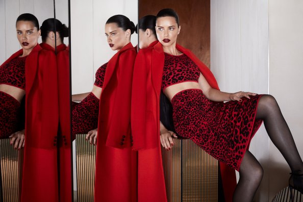 Adriana Lima BCBGMAXAZRIA Fall 2019 Campaign