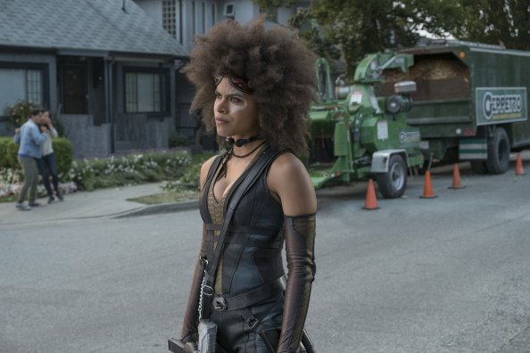 Zazie Beetz As Domino In Deadpool 2 Movie