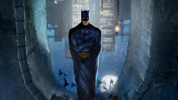 Batman Up Side Down
