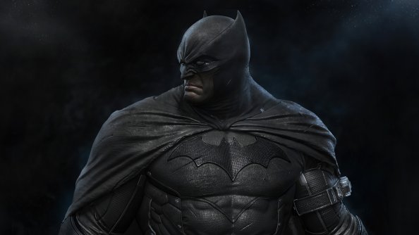 Angry Hunk Batman 4k