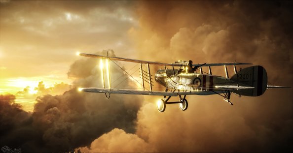 Battlefield 1 Soldier Plane 2019 8k