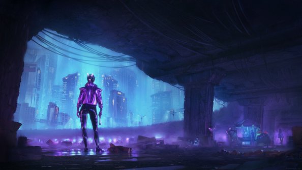 Second Life Neon Nights 4k