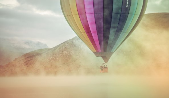 Colorful Hot Air Balloon
