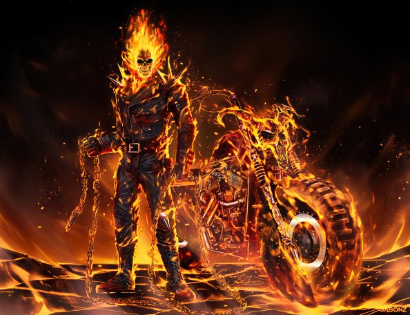 Ghost Rider 2020 Art