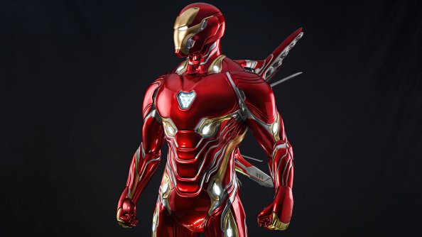 Iron Man Mechanical Suit 4k