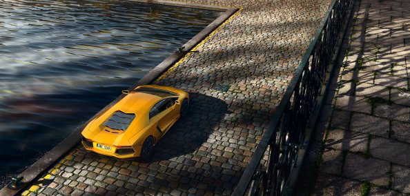 Lambo Aventador 4k