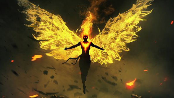 Pheonix Artwork 4k 2021