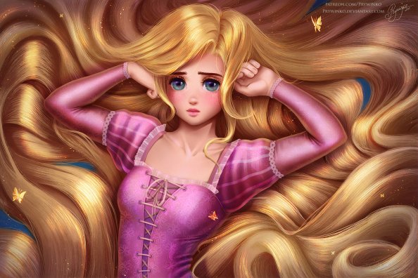 Rapunzel Disney Princess 4k