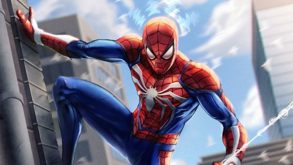 Spiderman Paint Art