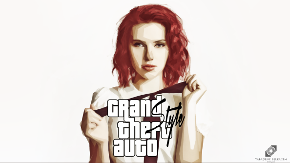 Scarlett Johansson In GTA 5