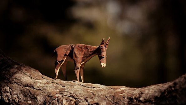 Donkey Origami