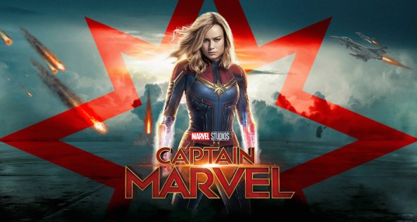 Captain Marvel 5k Poster