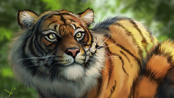 Tiger Digital Artwork