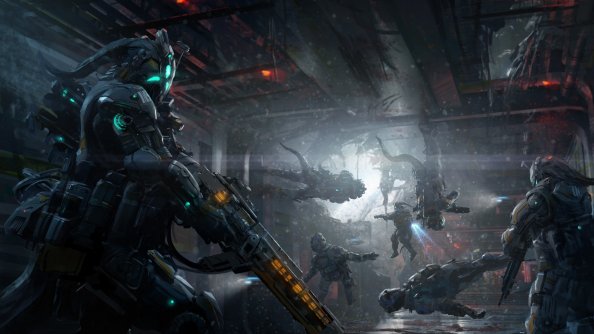 Creature Sci Fi Warrior